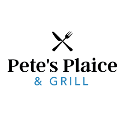Pete's Plaice & Grill logo.