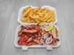 Kebab in a Tray